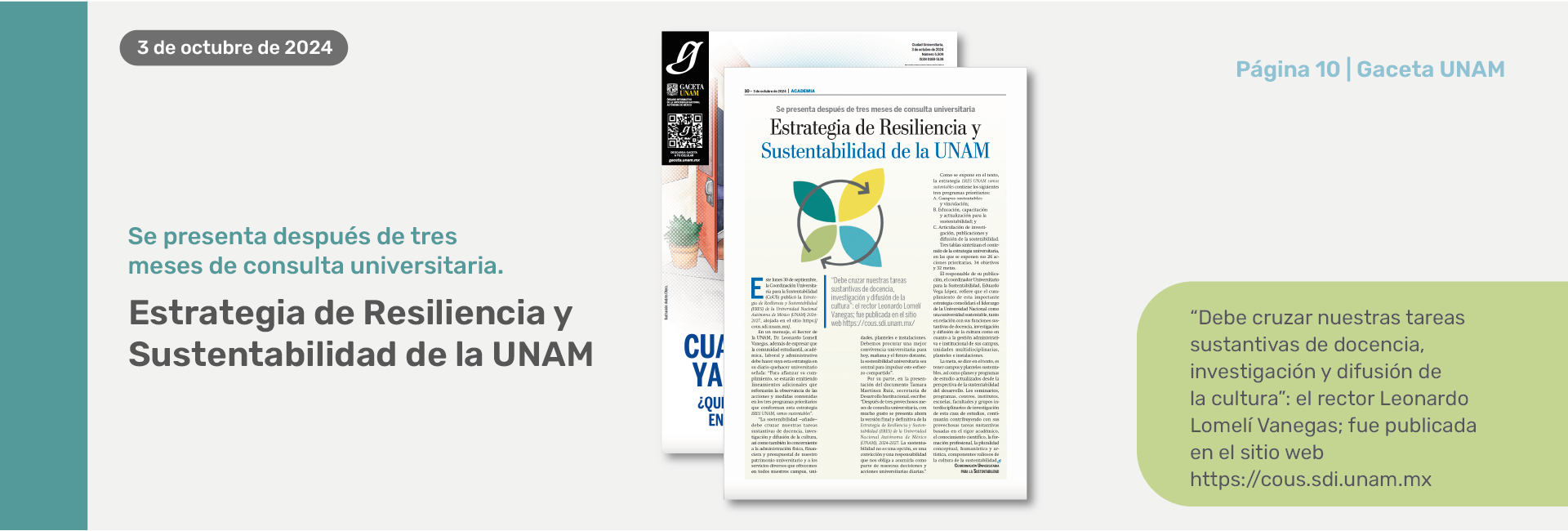 Gaceta UNAM, número 5,509