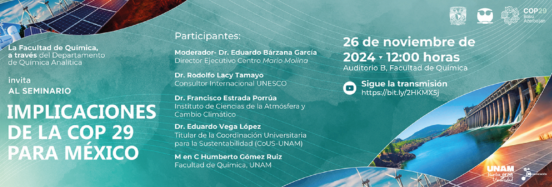 Seminario Implicaciones de la COP 29 para México