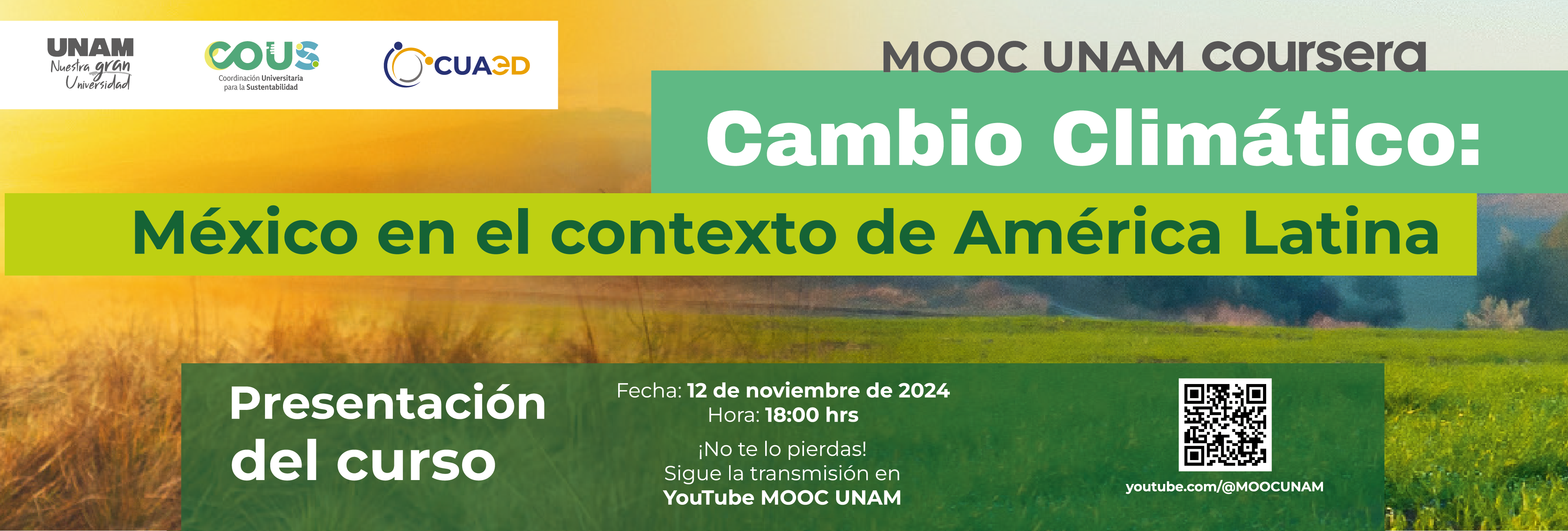 presentación mooc cambio climático